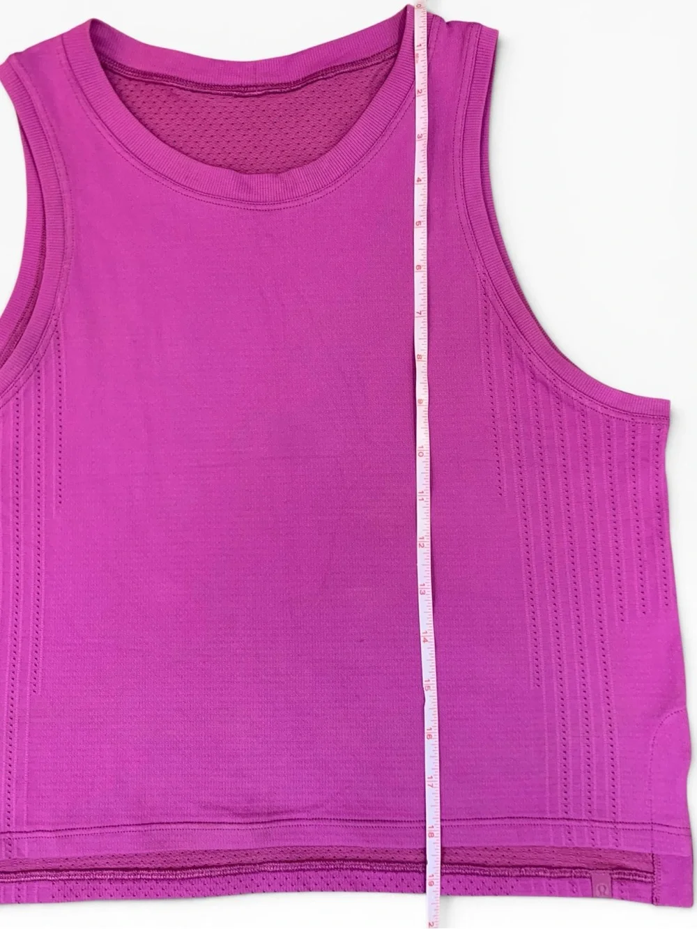 Lululemon Train to Be Tank Top Vivid Plum Est Size 4 Like New